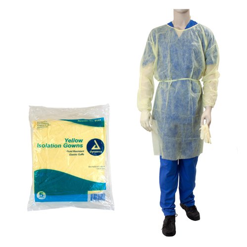 Fluid Resistant Isolation Gown Cs/50 - Best Medical Supplies Online