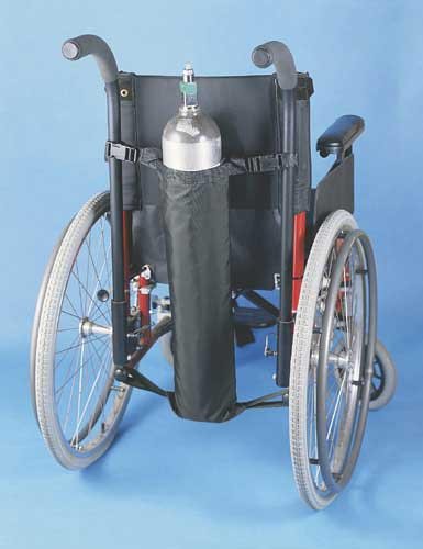 Wheelchair Oxygen Bag Black 27 L x 5 Diameter - Best Medical Supplies Online