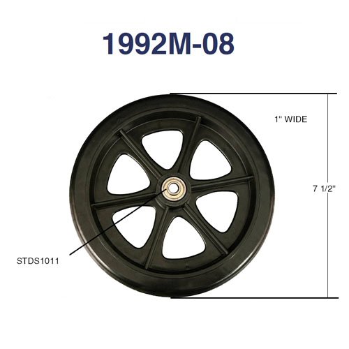 Front Caster W/Bearings (each) - Best Medical Supplies Online