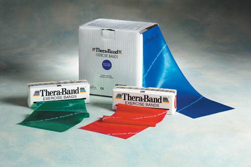 Heavy Theraband Set Blue Black (Mfgr #20413) - Best Medical Supplies Online