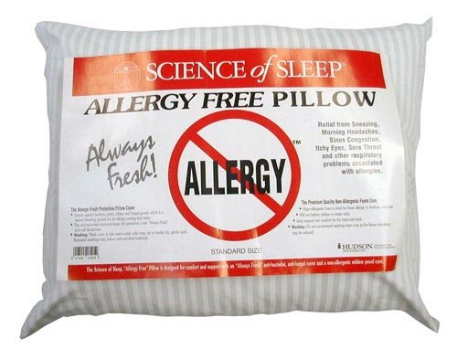 Allergy-Free Pillow Standard 15.5 x 23 - Best Medical Supplies Online