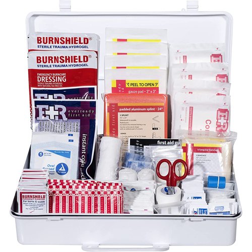 First Aid Kit 50 Person Plastic Case - Best Medical Supplies Online