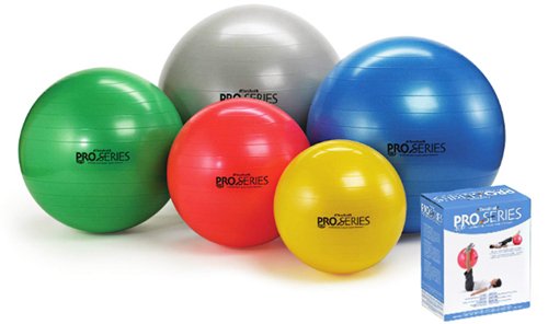 Pro-Series Exercise Ball Slow-Deflate Yellow 45cm. - Best Medical Supplies Online