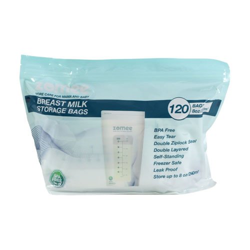 Zomee Milk Storage Bags Pkg/120 - Best Medical Supplies Online