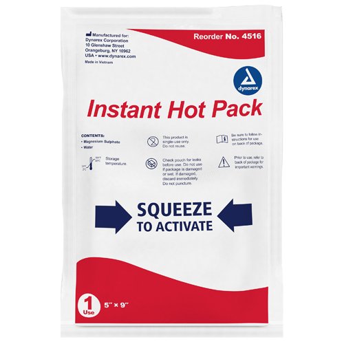 Instant Hot Pack Cs/24 5 x 9 - Best Medical Supplies Online