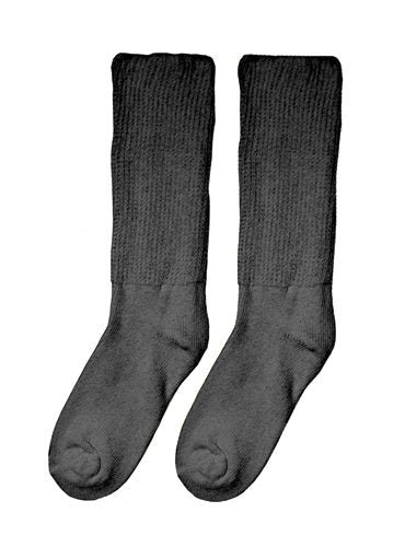 Diabetic Socks - Medium (8-10) (pair) Black - Best Medical Supplies Online