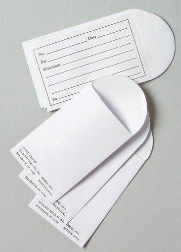 Pill Envelopes Box Bx/1000 Printed - Best Medical Supplies Online