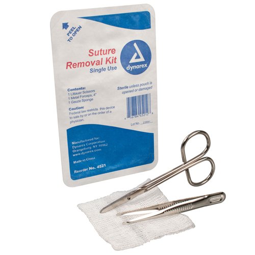 Suture Removal Kit- Sterile - Bx/10 Kits - Best Medical Supplies Online