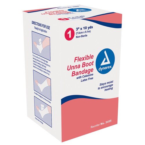 Unna Paste Bandage 3 X 10 w/Calamine - Best Medical Supplies Online