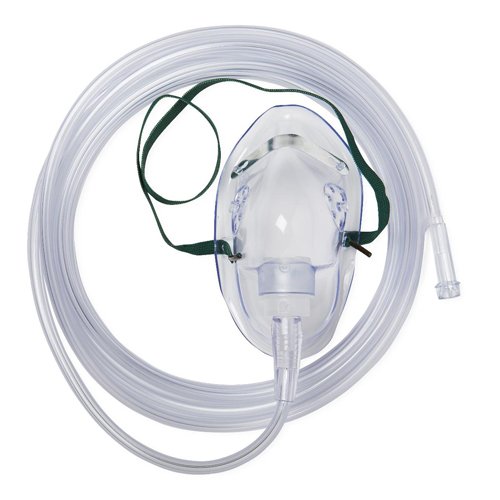 Oxygen Mask Pediatric w/7' Tubing Medium Conc (each) - Best Medical Supplies Online