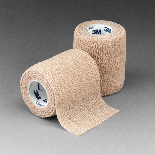 Coban Self-Adherent Wrap 2 x5 Yd Bx/36 Tan - Best Medical Supplies Online