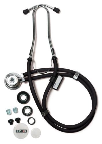 Sprague-Rappaport Black Stethoscope 22