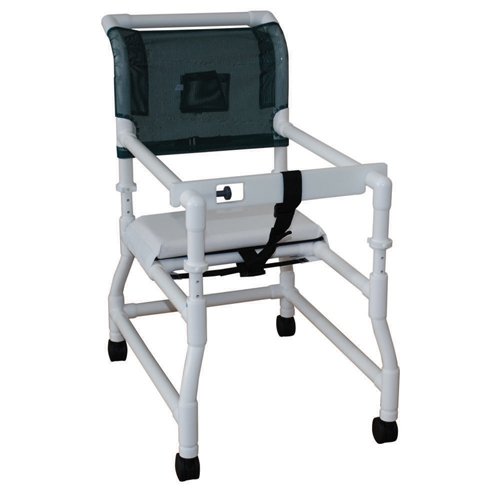 Walker PVC w/Ht Adj Arms & Seat-Standard w/o Outriggers - Best Medical Supplies Online