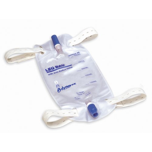 Leg Bag-Medium 600 ml w/Valve Bx/12 - Best Medical Supplies Online