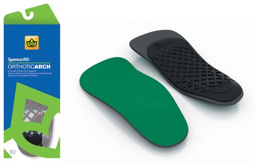 Orthotic Arch Supports 3/4 Length Size W 9-10 M 8-9 - Best Medical Supplies Online