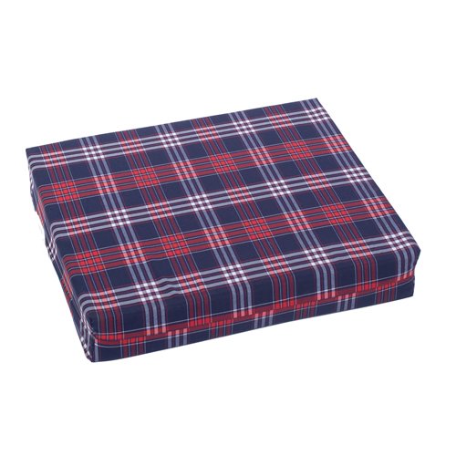 Wheelchair Cushion 4 Plaid 18 X 16 X 4 - Best Medical Supplies Online