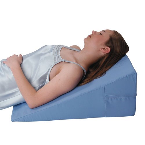 Bed Wedge 1/4 to 4 x24 x24 For Acid Reflux etc. Blue - Best Medical Supplies Online