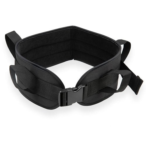 Transfer Belt Padded Large Blk w/Side Release Buckle - Best Medical Supplies Online