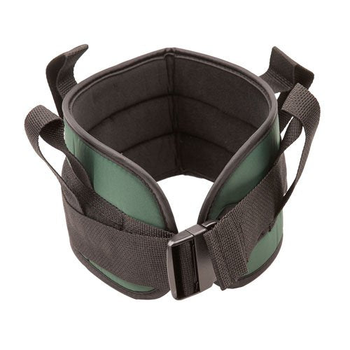 Transfer Belt Padded Medium Green w/Side Release Buckle - Best Medical Supplies Online