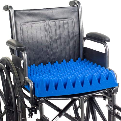 Wheelchair Cushion Foam 18 X 18 X 3 Black - Best Medical Supplies Online