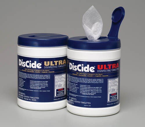 Discide Ultra Disinfecting Towelettes- 6 X 6.75 Pk/160 - Best Medical Supplies Online