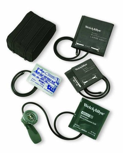 DS66 Aneroid w/Print MultiCuff Kit 4 Reusable One-Piece Cuffs - Best Medical Supplies Online