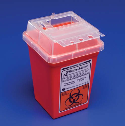 Sharps-A-Gator- Counter Unit- 2 Gallon - Best Medical Supplies Online