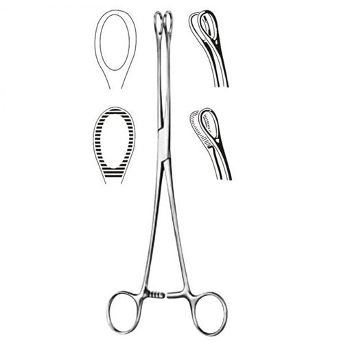 Foerster Sponge Forcep- 7 Serrated - Best Medical Supplies Online