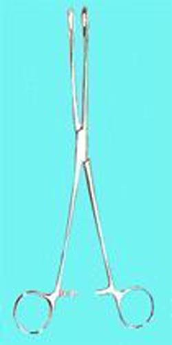 Sponge Forceps Straight Serrated 9 1/2 - Best Medical Supplies Online