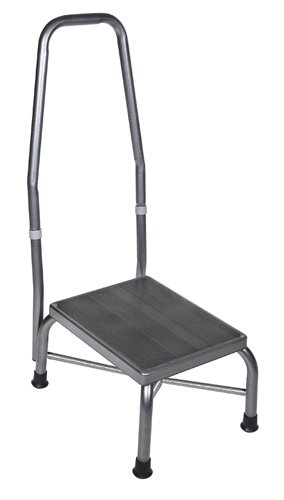 Foot Stool With Rail - Best Medical Supplies Online