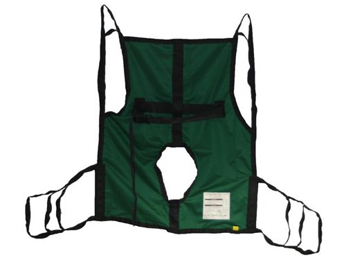 Sling One-Piece w/Commode Opening & Position Strap XL - Best Medical Supplies Online