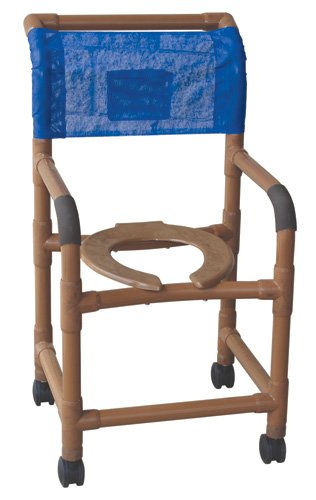 Shower Chair Standard PVC Wood-Tone