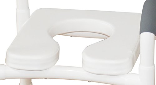 Padded Seat for the MJM Shower Chair Elongated Open Front