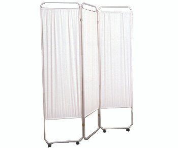 Three Panel Privacy Screen With Wheels - Best Medical Supplies Online