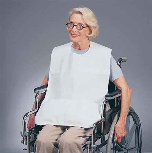 Vinyl Bib With Pocket - Best Medical Supplies Online