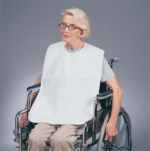 Barrier Bib Without Pocket 18 W x 30 L - Best Medical Supplies Online