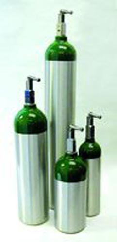 Oxygen 'M-9' Cylinder (C) w/Toggle - Best Medical Supplies Online