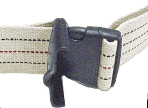 Gait Belt w/ Safety Release 2 x 48 Striped (#80515) - Best Medical Supplies Online