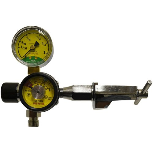 Oxygen Regulator 1/16 - 1 LPM CGA-870 Yoke - Best Medical Supplies Online