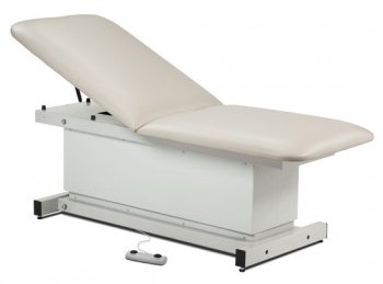 Shrouded Power Table with Adj Backrest 72 x27 x21-34 - Best Medical Supplies Online