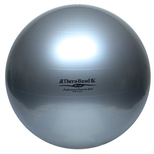 Thera-Band Exercise Ball- 34 - 85 Cm- Silver (Bagged) - Best Medical Supplies Online