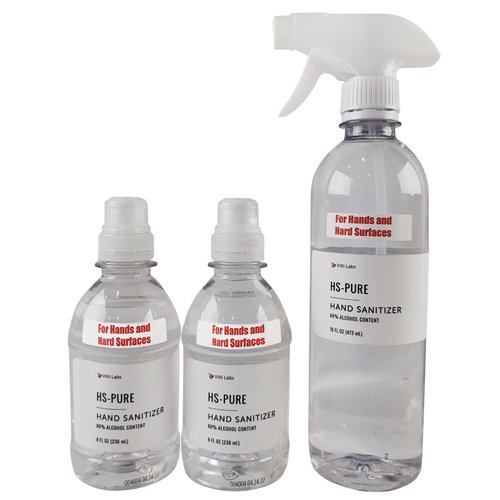 Spray Disinfectant & Sanitizer KIT for Hard Surfaces & Hands - Best Medical Supplies Online