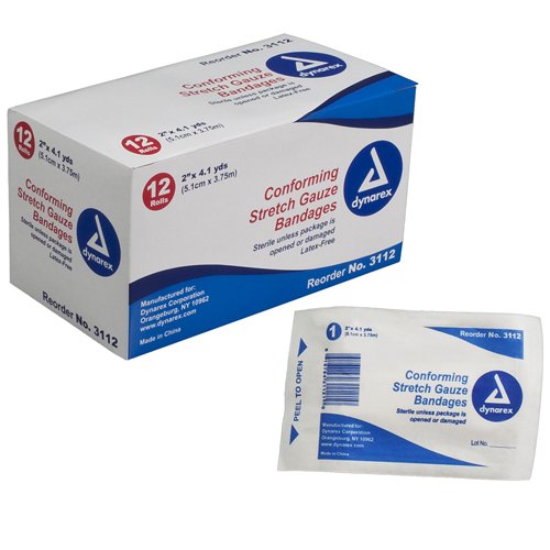 Vital-Roll Conforming Gauze Sterile 2 x 131 Pk/12 - Best Medical Supplies Online