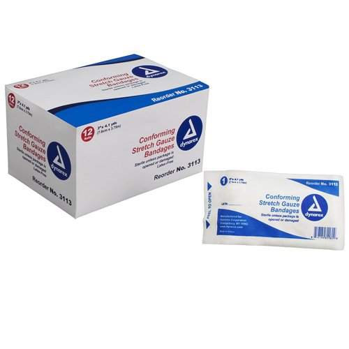 Vital-Roll Conforming Gauze Sterile 3 x 131 Pk/12 - Best Medical Supplies Online