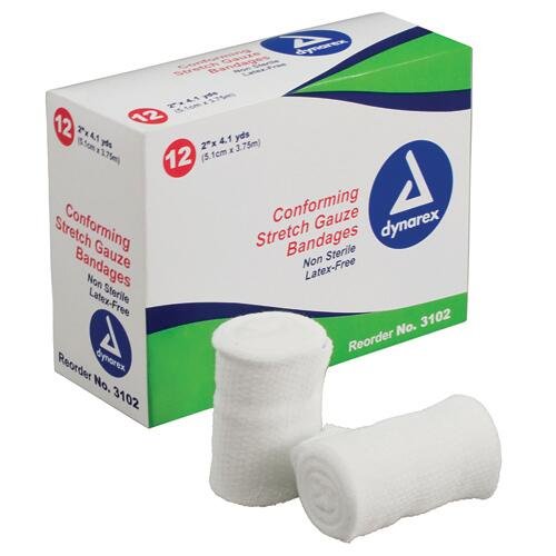 Vital-Roll Conforming Gauze Sterile 4 x 131 Pk/12