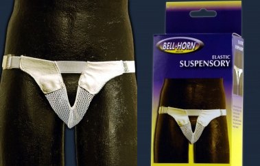 Elastic Suspensory Large Pouch 5-1/4 x3-1/2 Strap 48 - Best Medical Supplies Online