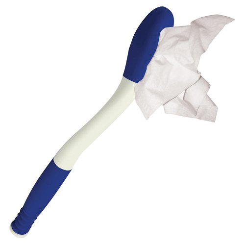 The Wiping Wand-Long Reach Hygienic Cleaning Aid-Blue Jay - Best Medical Supplies Online