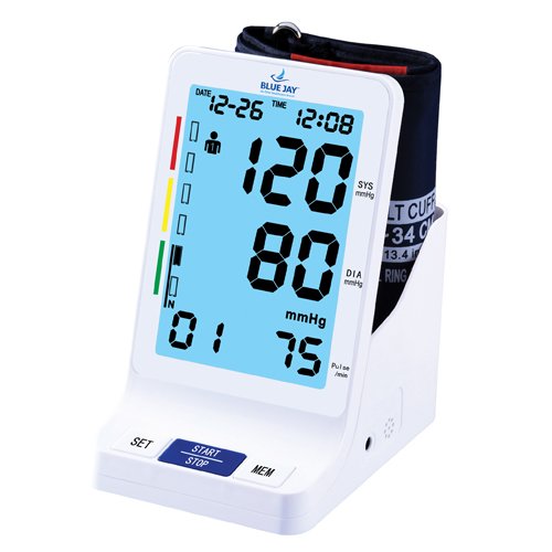 Blue Jay Perfect Measure Big Digit Talking Dlx BP Monitor - Best Medical Supplies Online