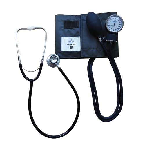 Perfect Measure Manual Blood Pressure Unit with Stethoscope - Best Medical Supplies Online