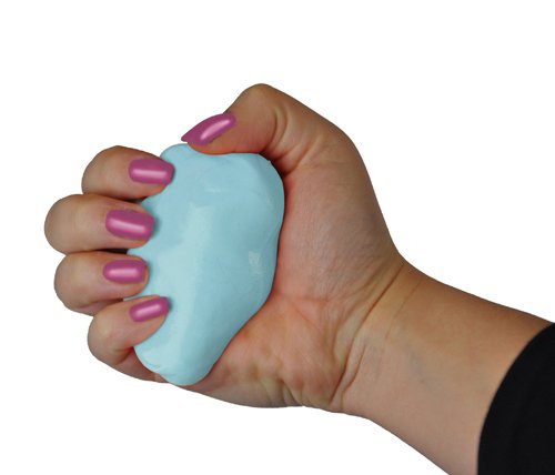 Squeeze 4 Strength 5 lb. Hand Therapy Putty Blue Firm - Best Medical Supplies Online